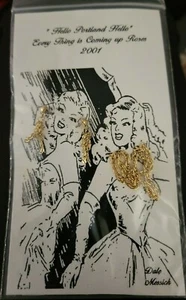 Muñeca Ashton Drake Gene regalo de convención ¡Hola Portland ¡Hola! Collar y oreja 2001 - Imagen 1 de 4