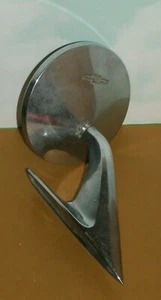 Vintage 1960's Chevy Drivers Side Chrome Car Door Mirror (1) GM Part # 15-1612 - Picture 1 of 11