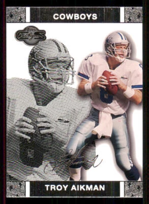 2007 Topps Co-Signers #36 Troy Aikman - Image 1 of 2