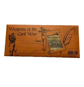 Waffen des Bürgerkriegs auf antikem Pergamentpapier - Bild 1 von 2