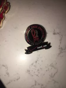 Collectible Pin Backs Monterey Jazz Festival 50 Years And Instrument Pin Back - Picture 1 of 4