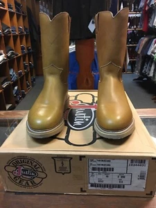 Justin Herren 3252 9E Tan Mustang/Tan Mustang Top. Gummisohle. - Bild 1 von 8