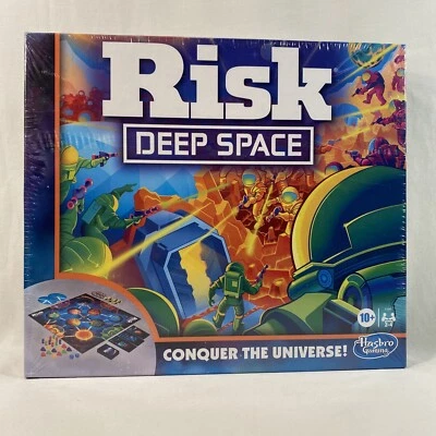 RISK Deep Space Board Game, by Hasbro New, sealed - Image 1 of 4