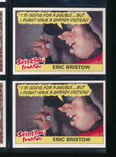 Lot (2) 1990 Topps Spitting Image Eric Bristow (FX40) SWSW6
