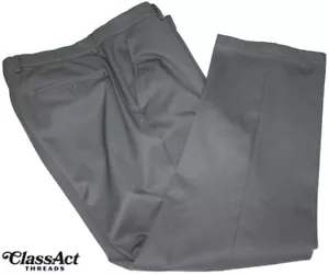 Greg Norman Pantalone Uomo Nero Golf Golf Squalo Elasticizzato Tag Taglia 34x30 (34X28) - Foto 1 di 7