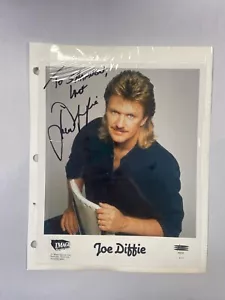Autographed Joe Diffie 8x10 Promo Photo In Protective Sleeve Signed "To... - Picture 1 of 1