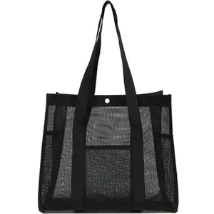 Mesh Beach Tote Bag for Women Waterproof Swim Pool Bag with Multiple Pockets ... - Picture 1 of 7