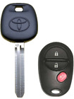 Toyota Transponder G Chip Key + 3 Button Remote GQ43VT20T USA Seller A+++