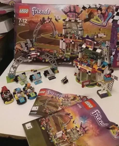 Juego de coches de carreras LEGO 41352 FRIENDS The Big 100 % genuino ~ usado - Imagen 1 de 5