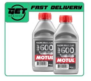 Motul RBF600 Brake Fluid High Performance Track Race DOT 4 - 2 X 500ML (1 Litre) - Picture 1 of 6