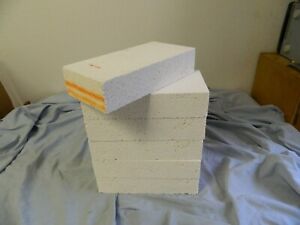 High Temperature Fire Brick  9 x 4 1/2 x 2 Inch 2800F | Lightweight | box of 6