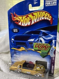 2002 Hot Wheels #73 Trump Cars 3/4 MONTEZOOMA Gold w/Chrome 5Dot Spoke Wheels Ne - Bild 1 von 10