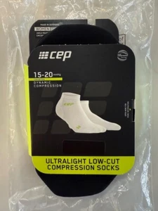 CEP Ultralight Low-Cut Dynamic Compression Socks Women's 15-20 mmHg Size 2 / II - Picture 1 of 3