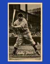 1937 R314 C Type 4 Goudey Wide Pens Canada Bobby Doerr Rookie Doeer