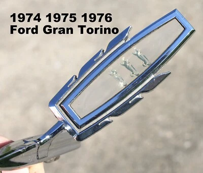 Ford Torino Elite 1974 1975 1976 capó adorno emblema d4eb-8b343-aa oem Foto 1 de 4