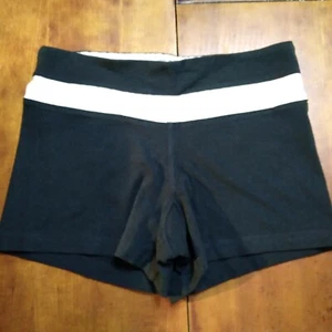 Earth Yoga Women Shorts Sport Fitness Bicycle Biker Gym Yoga Stretch Black - Picture 1 of 7