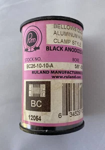Ruland Manufacturing Bc26-10-10-A Coupling,Bellows Clamp,Bore 5/8X5/8 In - Picture 1 of 3