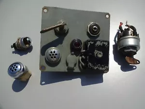 Vintage Engine Panel Bosch with Start switch, preheating,etc.. - Bild 1 von 12