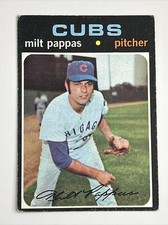 1971 Topps Milt Pappas #441 Chicago Cubs