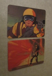 GI Joe card #134 Blowtorch Milton Bradley 1986 plus #135 - Picture 1 of 14