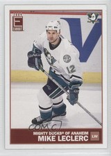 2003-04 Pacific Exhibit Blue Back /275 Mike Leclerc #2
