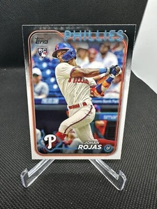 Johan Rojas 2024 Topps Series 1 #209 Base RC - Bild 1 von 2