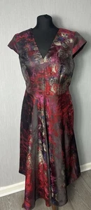 PER UNA Occasions Dress. Thick Heavy Material New With Tags Wool Blend UK12 - Picture 1 of 10