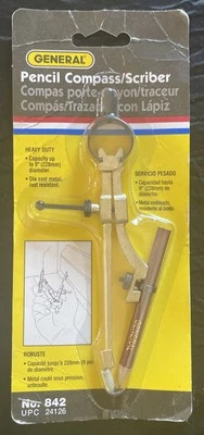General Tools No. 842 Precision Pencil Compass/Scriber | New in Package|FREE S&H - Image 1 of 4