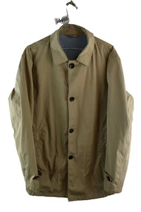 Moss Tailored Fit Beige Showerproof Mac Collared Trench Size 44' L - Picture 1 of 8