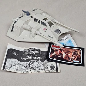 Star Wars Snowspeeder 1980 vintage Kenner quasi completo con istruzioni e cataloghi - Foto 1 di 23