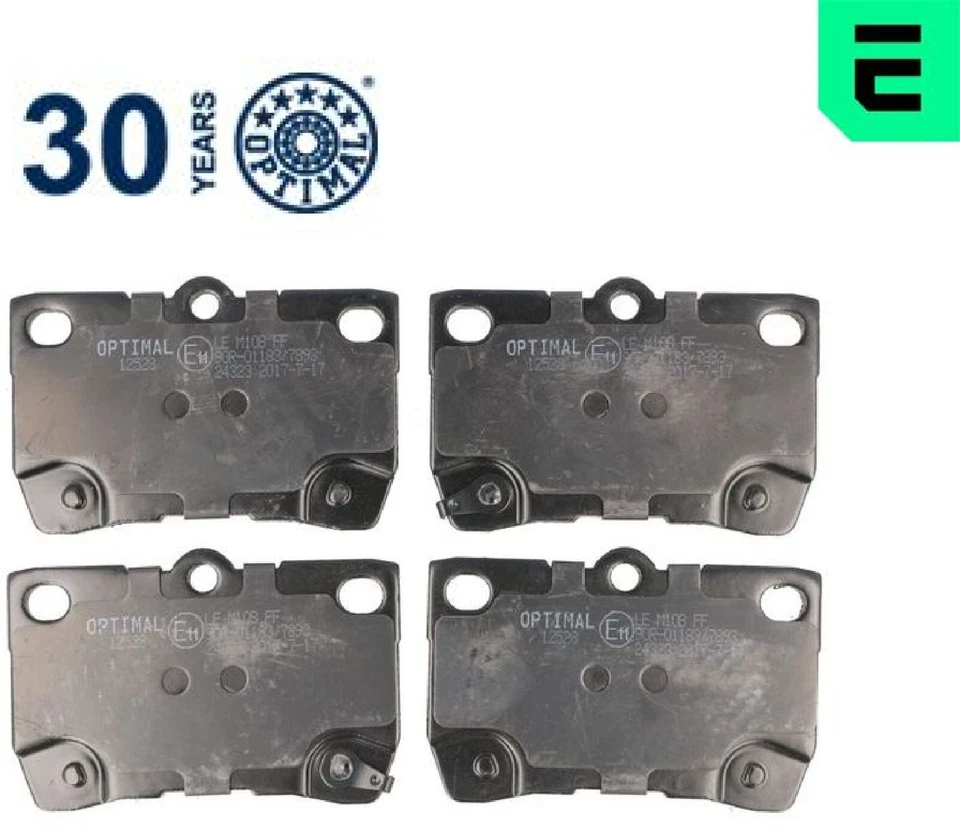 OPTIMAL BP-12528 Bremsbelagsatz für Scheibenbremse Bremsbelagsatz für Lexus  - Bild 1 von 4