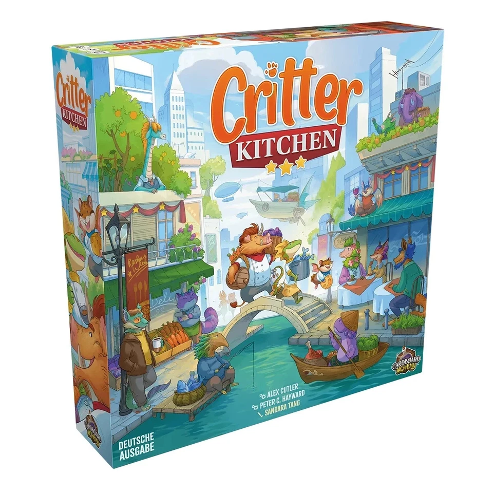 CARDBOARD ALCHEMY Critter Kitchen (2025), Brettspiel, deutsche Ausgabe, neu, OVP*