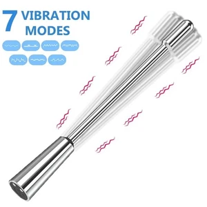 Electric Penis Plug Dilator Stainless Steel Urethral Sounding Stretcher for Male - Picture 1 of 8