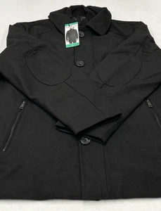 Kenneth Cole Men's Wool Blend Coat Jacket, Black, Size XL - Picture 1 of 5