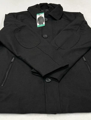 Kenneth Cole Men's Wool Blend Coat Jacket, Black, Size XL - Image 1 of 4