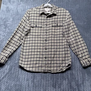 Filson Flanellhemd Herren M Mid Weight Vintage kariert beige schwarz 10689 Workwear - Bild 1 von 10