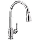 Delta Broderick 9190-DST One Handle Pull-Down Kitchen Faucet Polished Chrome