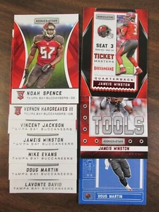 2016 Rookies & Stars w/ Inserts Tampa Bay BUCCANEERS Team Set (10c) - Picture 1 of 1