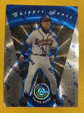 1997 Pinnacle Totally Certified Blue #59 Chipper Jones #d /1999 MINT ATL BRAVES