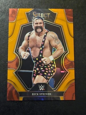 Rick Steiner 2023 WWE Panini Select  Orange Prizm Legends /49 Wrestling Card - Image 1 of 4