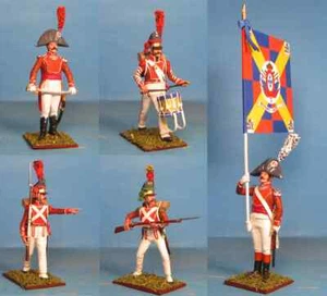 Legión Portuguesa Sin Montar, Metal Blanco 60 mm 1/30 Figura Kit VID SOLDADOS - Imagen 1 de 57