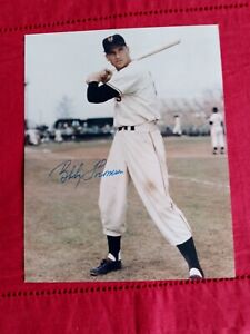 BOBBY THOMSON-SIGNED COLOR 8 x 10 PHOTO GIANTS  D-2010