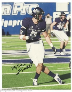 KYLER FACKRELL Signed/Autographed UTAH STATE ST AGGIES 8x10 Photo w/COA - Picture 1 of 1