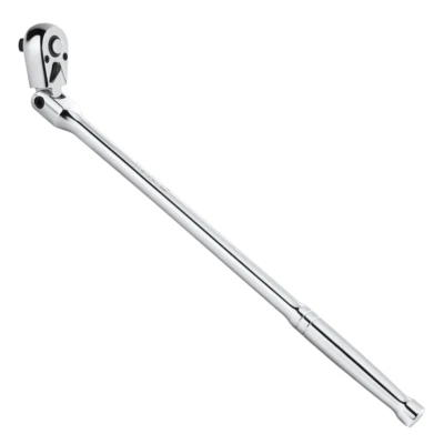 WORKPRO 12" Extra Long Flex Head Ratchet Handle 1/4" Dr Quick Release Reversible - Image 1 of 4