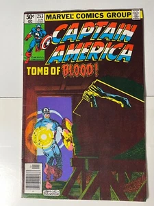 Captain America #253 VG/FN, 254, FN+,255,FN,256, FN/VF,257FN+,258,FN/VF,1980/81 - Picture 1 of 12