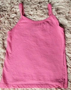Hanes Girls Pink Spaghetti Strap Tank Top Size 6 (Small) - Picture 1 of 3