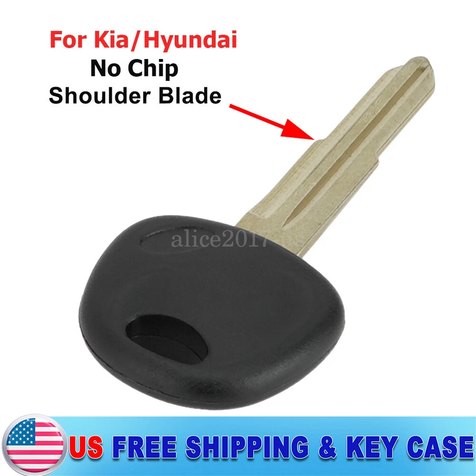 Carcasa de llave de transpondedor sin cortar en blanco para Hyundai Accent 2006 2007 2008 2009 2010 Foto 1 de 4