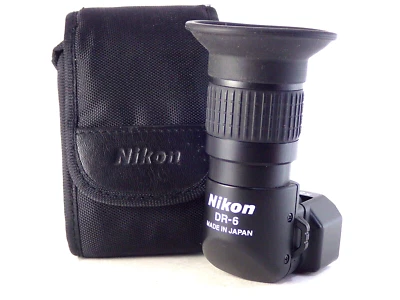 Nikon DR-6 Right Angle Viewfinder w/Case DR6 1x 2x SLR Classic Camera from JAPAN - Image 1 of 4
