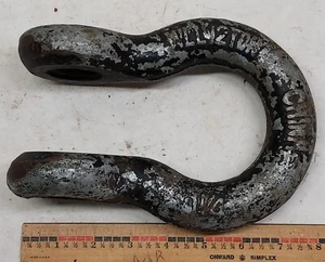 12 TON WLL 1-1/4"  SHACKLE / CLEVIS - No Screw Pin - Picture 1 of 9