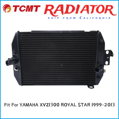 Enfriador de aceite de radiador de aluminio para Yamaha XVZ1300 XVZ 1300 ROYAL STAR 1999-2013 07 Foto 1 de 4